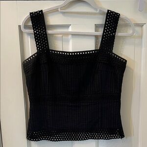 Elegant Black Sleeveless Top